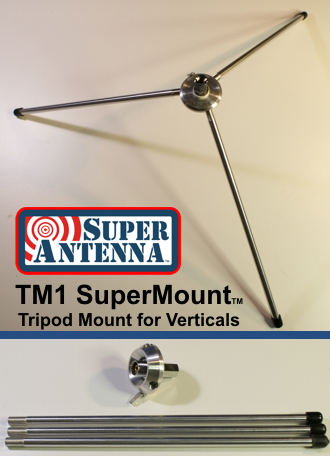 TM1 SuperMount Tripod for Verticals - Low Profile